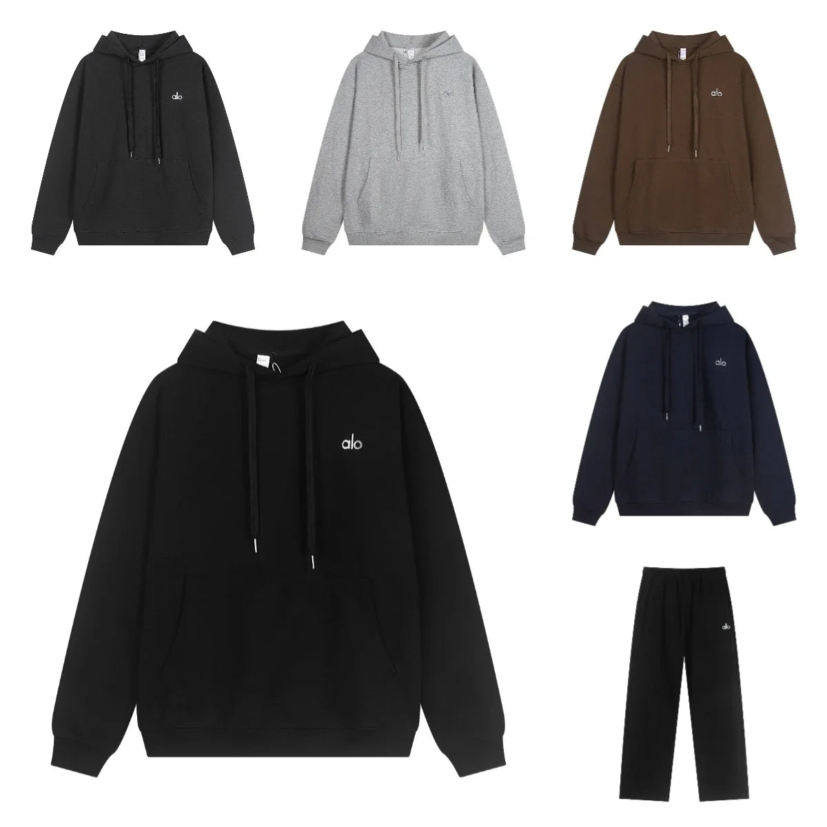 Alo Hoodie Set [10 styles]