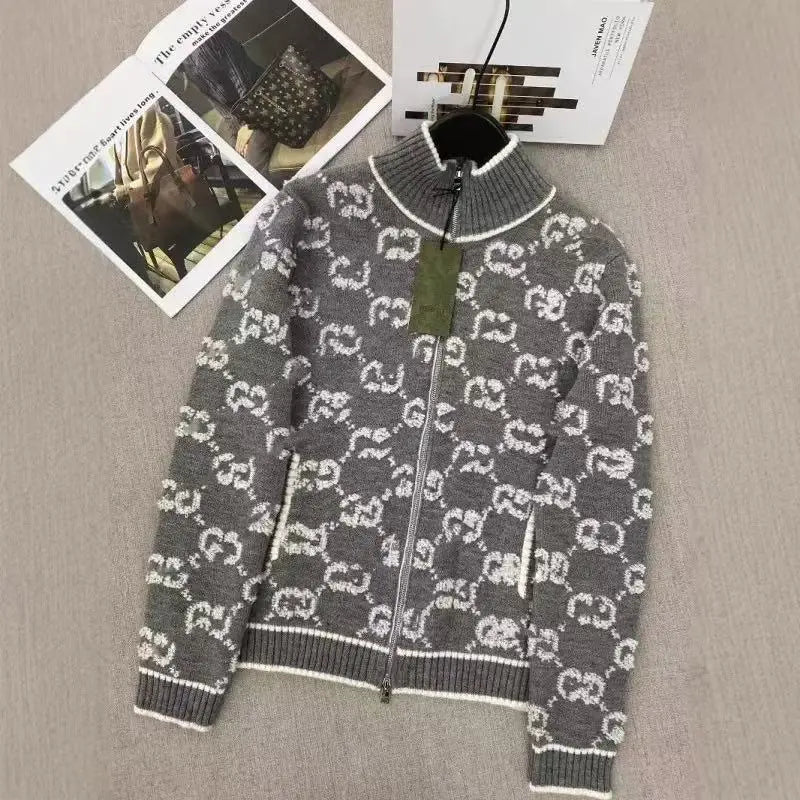 Gucci GG Supreme Knitted Sweater [Hoodie & Down Jacket & Down Vest]