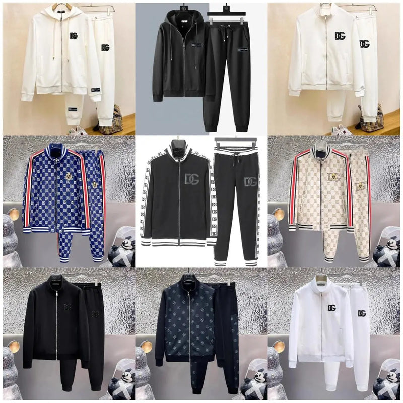 Dolce & Gabbana DG Logo Hoodie & Jogger Set