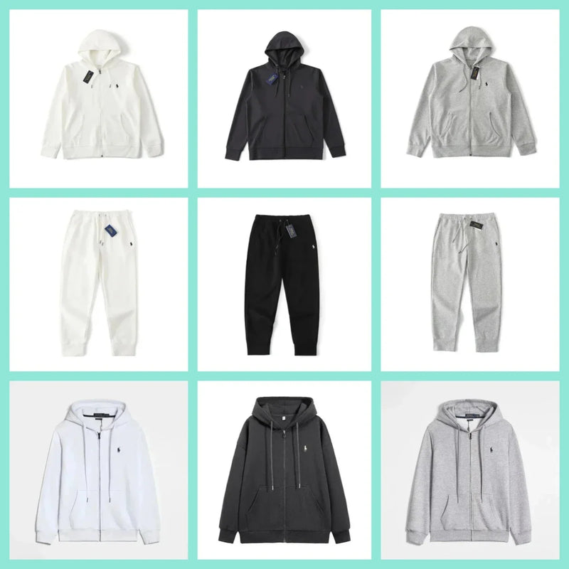 Ralph Lauren Polo Hoodie/Pants [3 Colors Available]