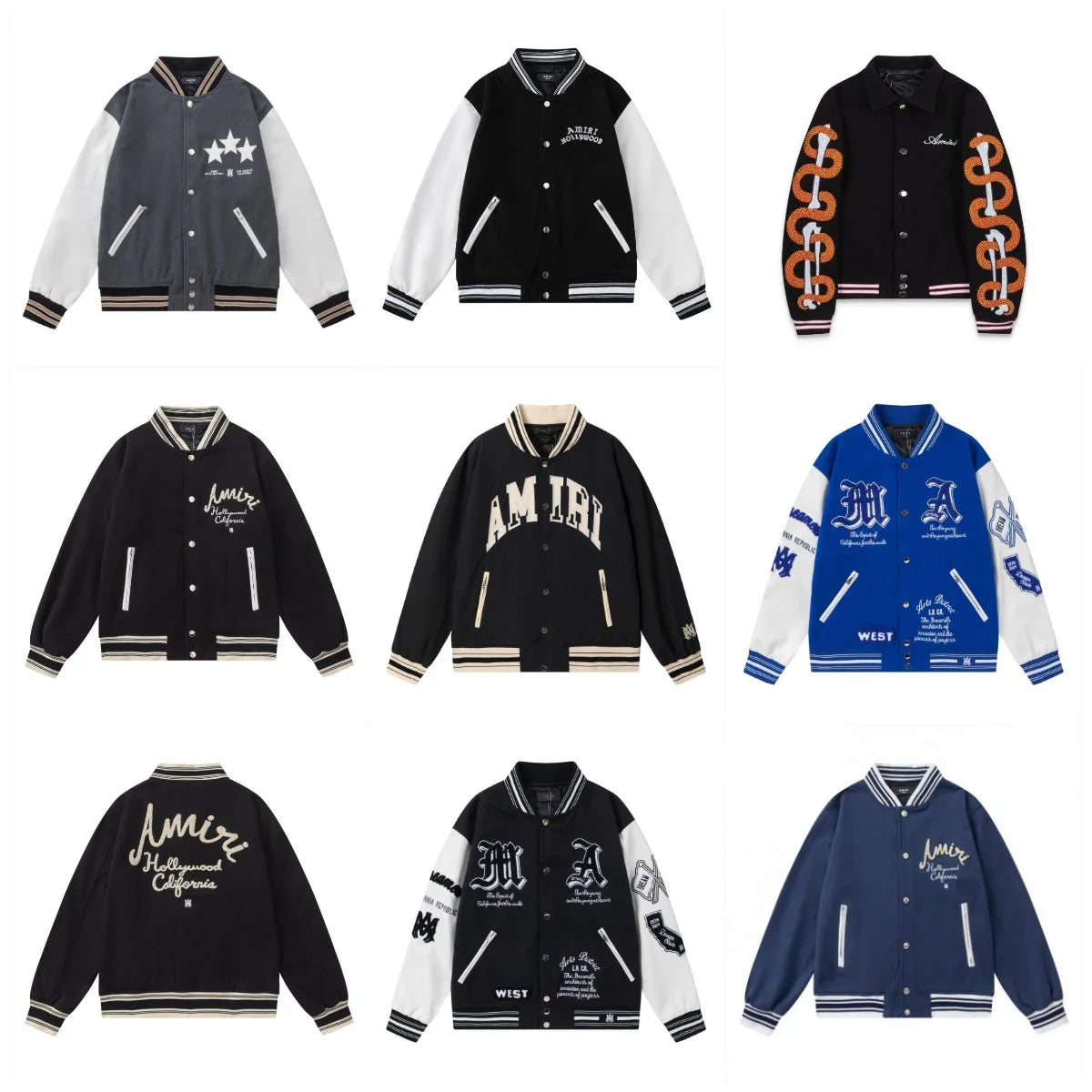 AMIRI Varsity Jacket [40+ styles] | 7573239360