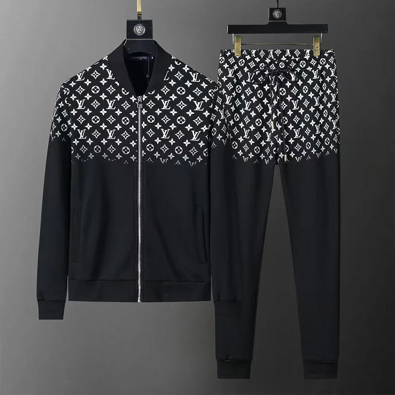 LV Monogram Bomber Jacket & Pants Set | 7573707663