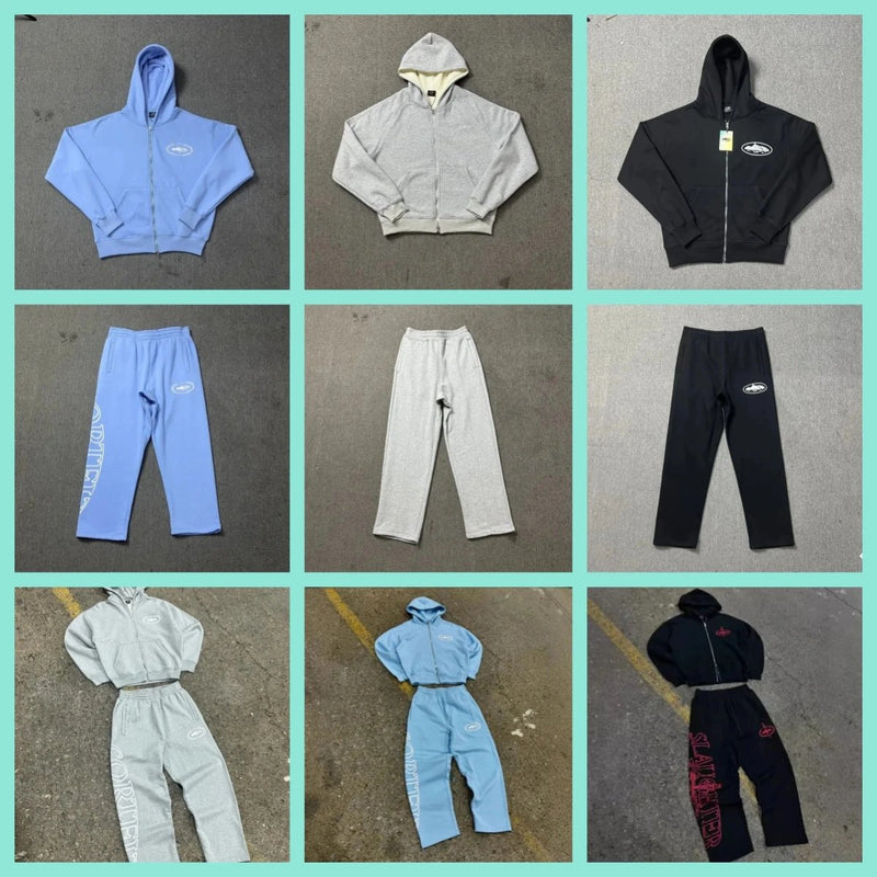Corteiz Hoodie & Pants Sets [38 styles]