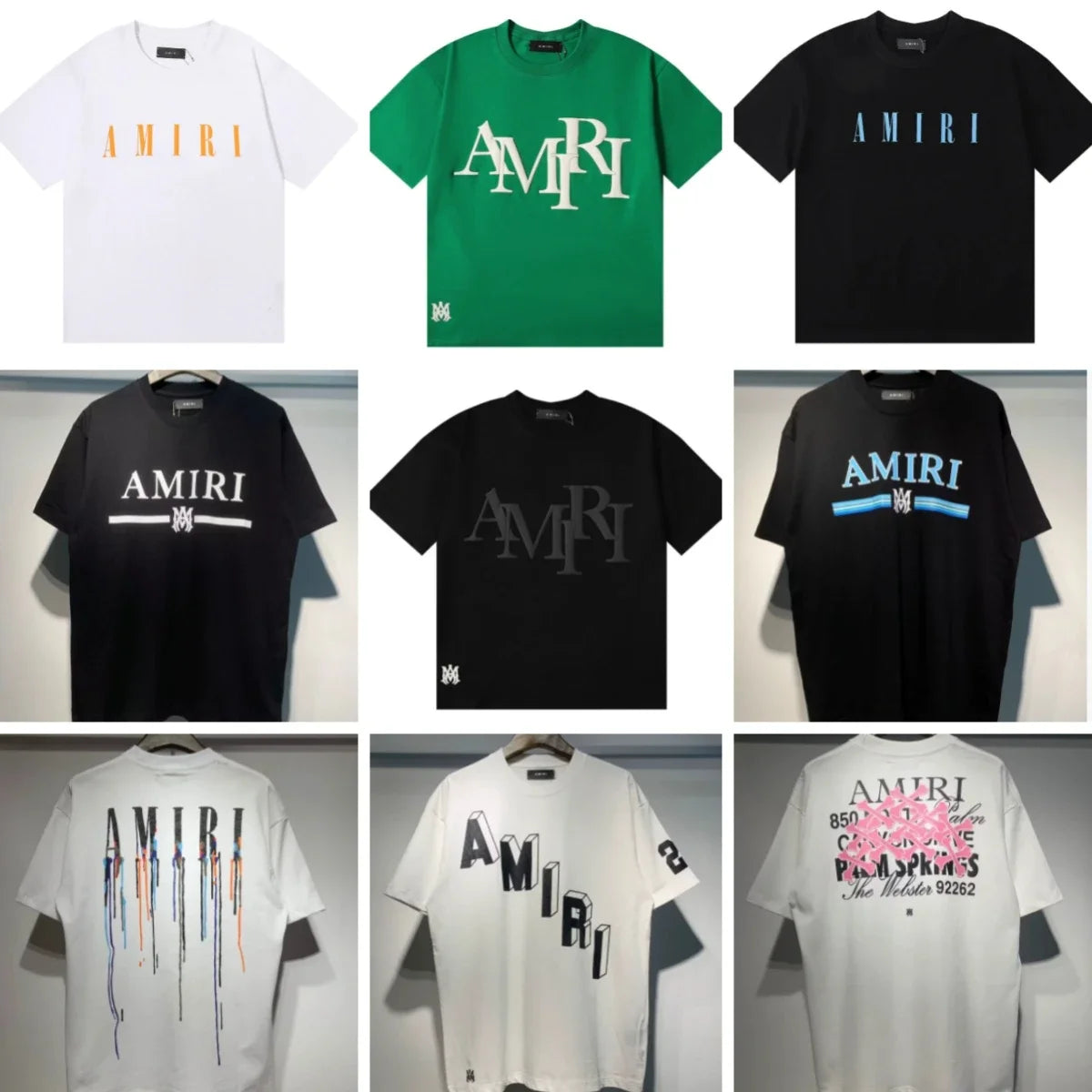 Amiri Logo T-Shirt [9 Styles]