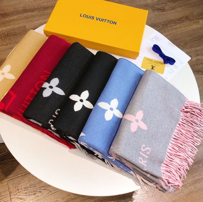 Louis Vuitton Monogram Flower Scarf [21 styles]