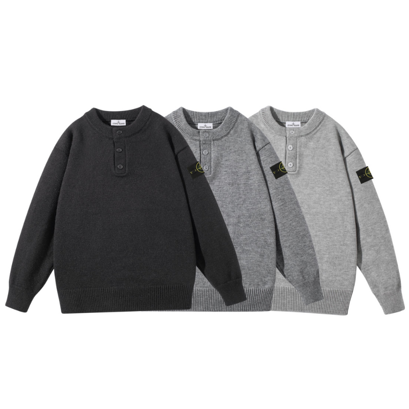 Stone Island Henley Sweater [3 styles]