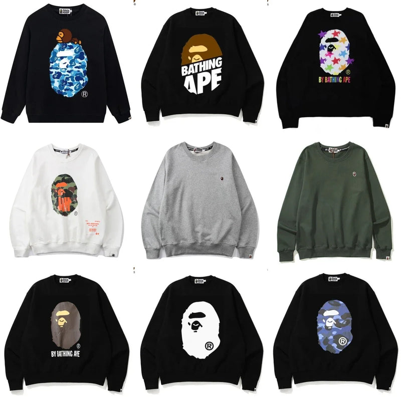 BAPE 1st Camo Ape Head Sweatshirt