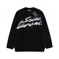 Saint Laurent Graffiti Knit Sweater