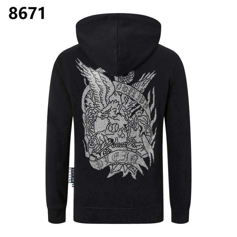 Philipp Plein Skull Graphic Hoodie [10 styles]