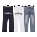 Balenciaga Logo Print Jeans