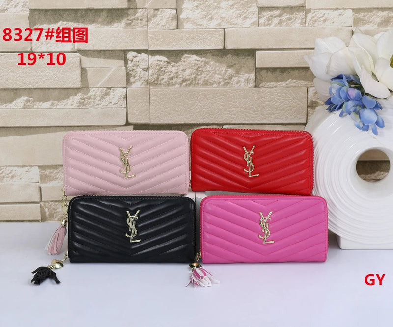 YSL Quilted Wallet [12 styles]