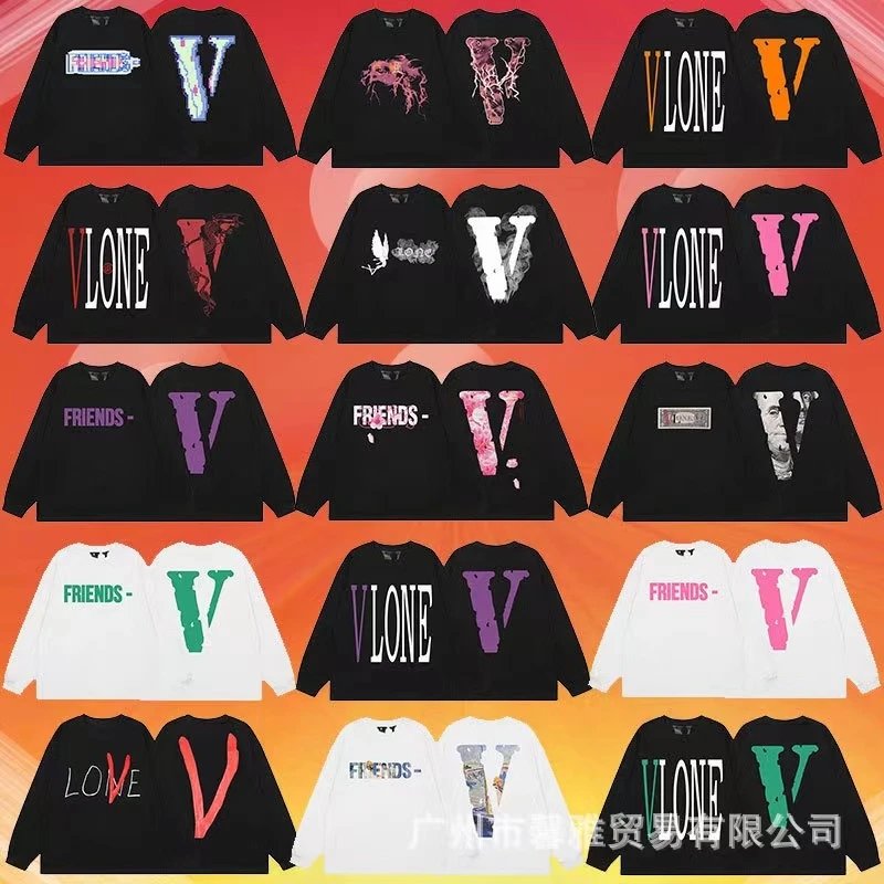 VLONE Friends V Long Sleeve Hoodies [36 styles]