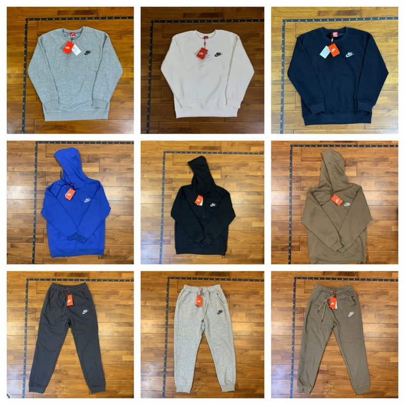 Nike Sportswear Club Fleece Hoodie & Pants Set #Nike_W2C #suit_W2C