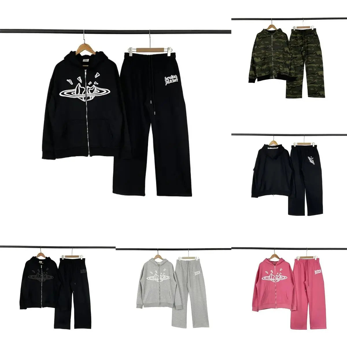 Broken Planet Hoodie & Sweatpants Set