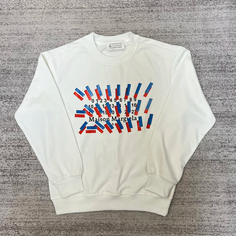 Maison Margiela Number Print Sweatshirt