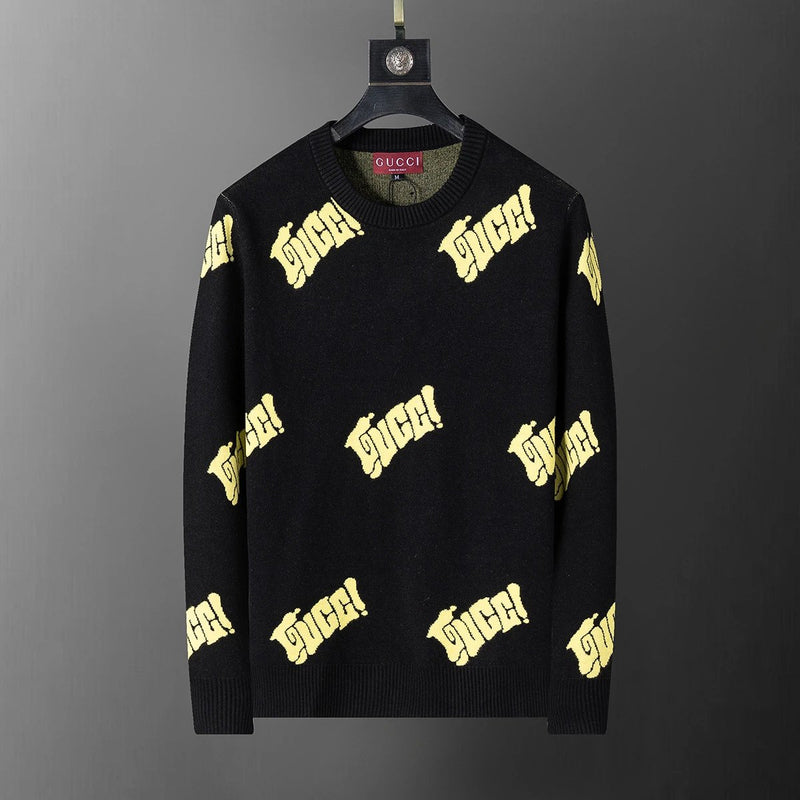 Gucci Gucci! Print Sweater [40 styles]