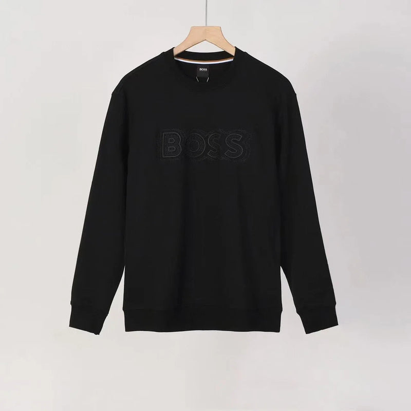 Boss Logo Embroidered Sweatshirt