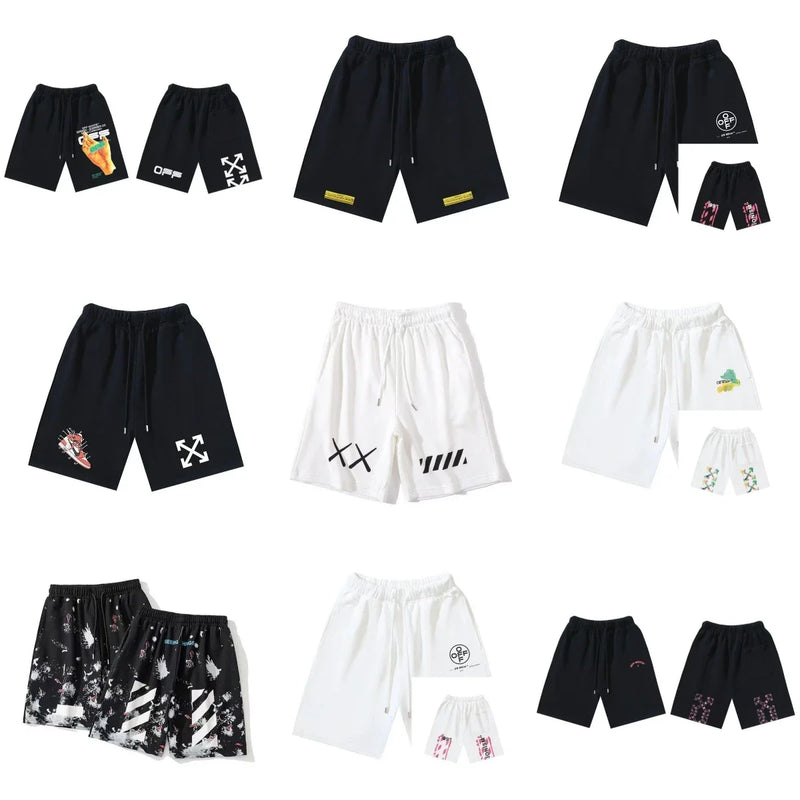 Off-White Shorts [Multiple Designs Including Arrow, Diagonal Stripe, and Graphic Prints]