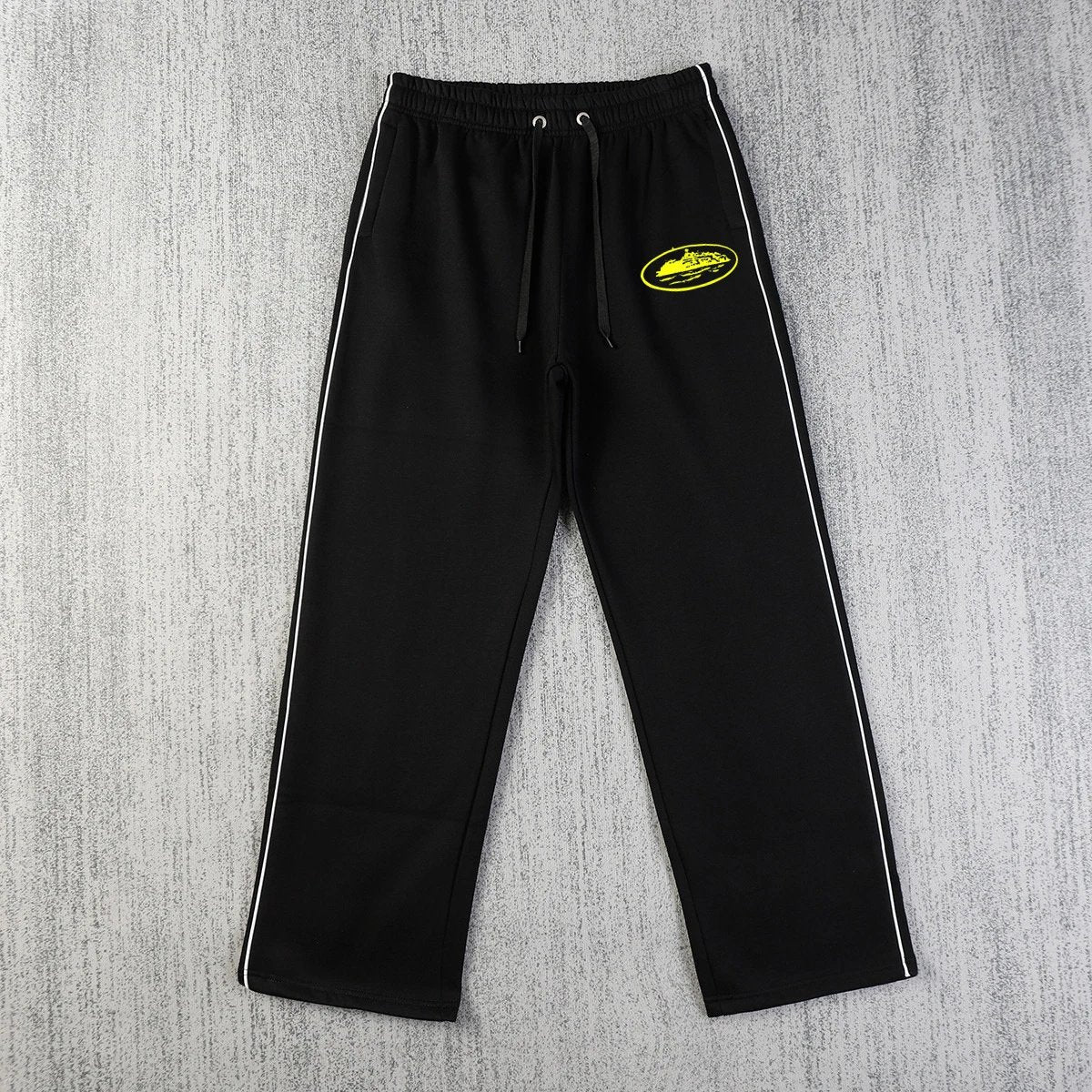 Black Track Pants with Side Stripes and Logo [26 styles]