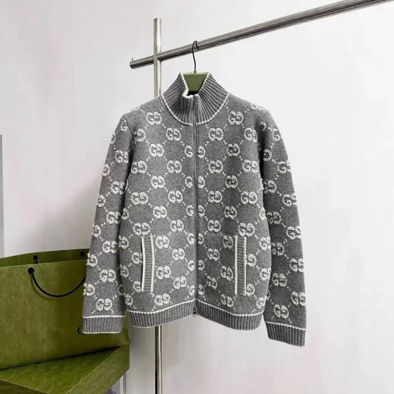 Gucci GG Supreme Knit Jacket | 7576721516